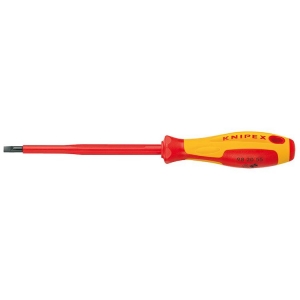Knipex 98 20 65 Screwdriver slotted flat 6.5mm OAL 262mm